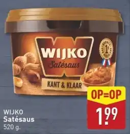 ALDI Wijko Satésaus aanbieding