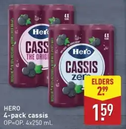 ALDI Hero Cassis aanbieding