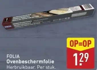 ALDI Folia Ovenbeschermfolie aanbieding