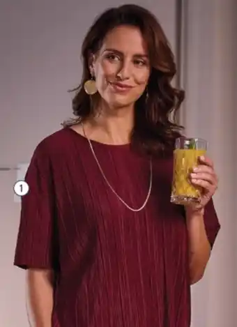 ALDI Up2Fashion Plissé Top aanbieding