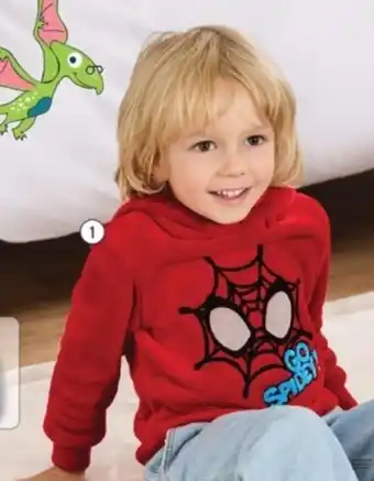 ALDI Fleece hoodie aanbieding