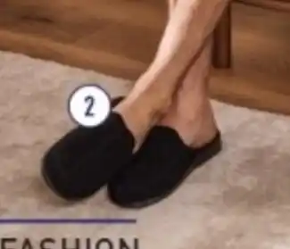 ALDI Up2fashion lederen pantoffels aanbieding