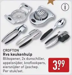 ALDI Crofton Rvs keukenhulp aanbieding