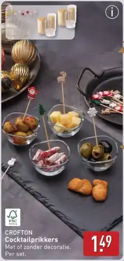 ALDI Crofton Cocktailprikkers aanbieding