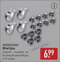 ALDI Workzone Wieltjes aanbieding
