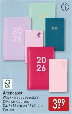 ALDI Agendaset aanbieding