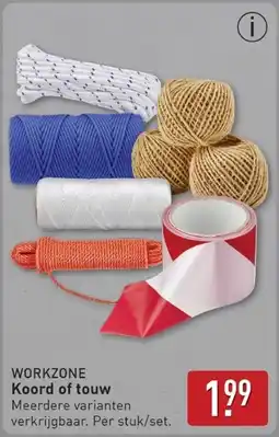 ALDI Workzone Koord of touw aanbieding