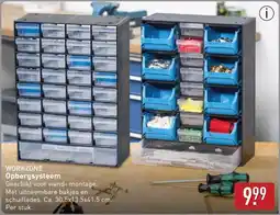 ALDI Workzone Opbergsysteem aanbieding