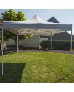 Heuts Easy-up partytent 3x3m - grijs aanbieding