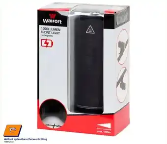 Action Walfort oplaadbare fietsverlichting aanbieding