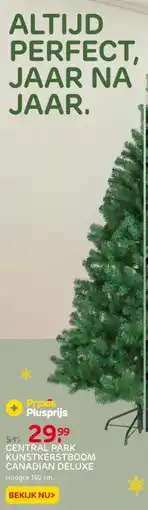 Praxis Central park kunstkerstboom canadian deluxe aanbieding