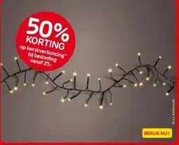 Praxis Op kerstverlichting aanbieding