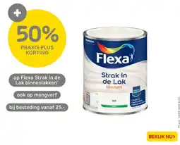 Praxis Op Flexa Strak in de Lak binnenlakken aanbieding