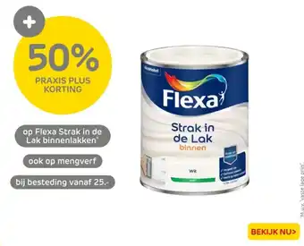 Praxis Op Flexa Strak in de Lak binnenlakken aanbieding