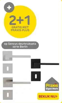 Praxis Op Sencys deurkruksets serie Berlin aanbieding