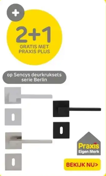 Praxis Op Sencys deurkruksets serie Berlin aanbieding