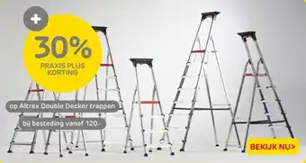 Praxis Op Altrex Double Decker trappen aanbieding