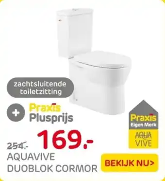 Praxis Aquavive duoblok cormor aanbieding