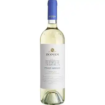Albert Heijn Zonin Pinot Grigio Friuli DOC aanbieding