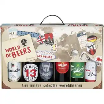 Albert Heijn World of Beers Geschenkverpakking aanbieding
