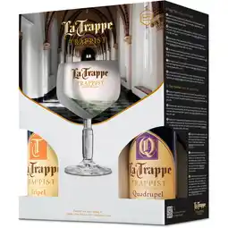 Albert Heijn La Trappe Giftpack + glas aanbieding