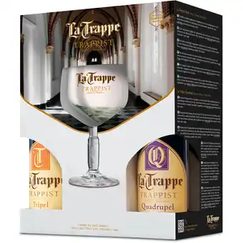 Albert Heijn La Trappe Giftpack + glas aanbieding