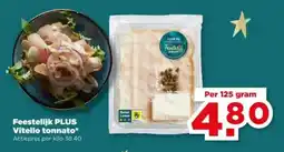 PLUS Feestelijk PLUS Vitello tonnato aanbieding