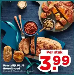 PLUS Feestelijk PLUS Borrelbrood aanbieding