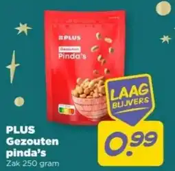 PLUS PLUS Gezouten pinda's aanbieding