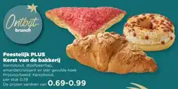 PLUS Feestelijk PLUS Kerst van de bakkerij aanbieding