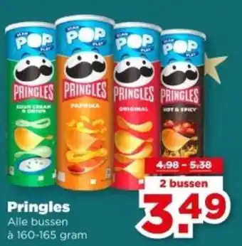 PLUS Pringles aanbieding