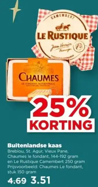 PLUS Buitenlandse kaas aanbieding