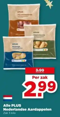 PLUS Alle PLUS Nederlandse Aardappelen aanbieding