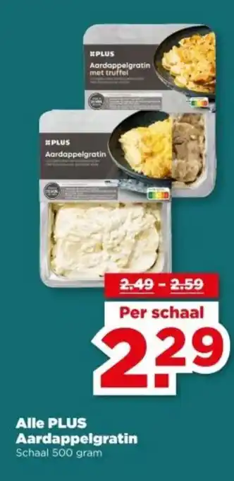 PLUS Alle PLUS Aardappelgratin aanbieding
