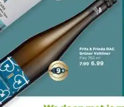 PLUS Fritz & Frieda DAC Grüner Veltliner aanbieding