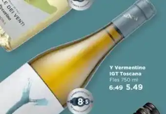 PLUS Y Vermentino IGT Toscana aanbieding