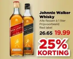 PLUS Johnnie Walker Whisky aanbieding