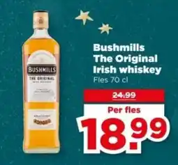 PLUS Bushmills The Original Irish whiskey aanbieding