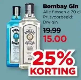 PLUS Bombay Gin aanbieding