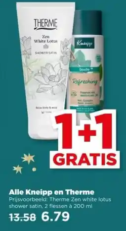 PLUS Alle Kneipp en Therme aanbieding