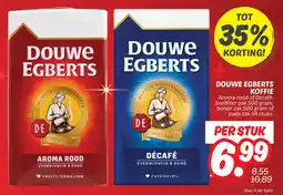 Dekamarkt Douwe egberts koffie aanbieding