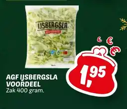 Dekamarkt Agf ijsbergsla voordeel aanbieding