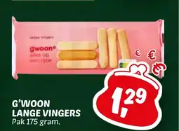 Dekamarkt G'woon lange vingers aanbieding