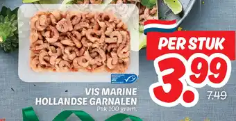 Dekamarkt Vis marine hollandse garnalen aanbieding