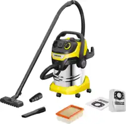 Coolblue Karcher WD 5 P S V-25/5/22 + Karcher Stofzuigerzak voor WD 4/5/6 (4x) aanbieding