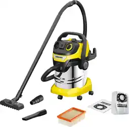 Coolblue Karcher WD 5 P S V-25/5/22 + Karcher Stofzuigerzak voor WD 4/5/6 (4x) aanbieding