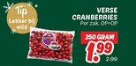 Dekamarkt Verse cranberries aanbieding