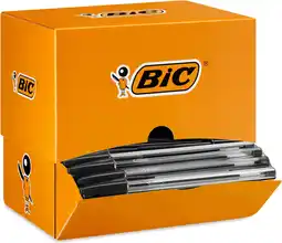 Amazon BIC Cristal Original Balpennen Medium Punt - Zwart - Doos van 150 Stuks aanbieding