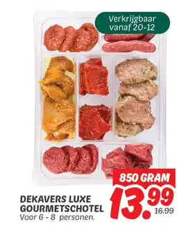 Dekamarkt Dekavers luxe gourmetschotel aanbieding