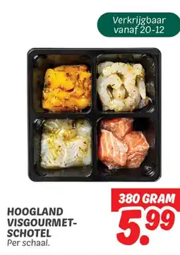 Dekamarkt Hoogland visgourmet-schotel aanbieding